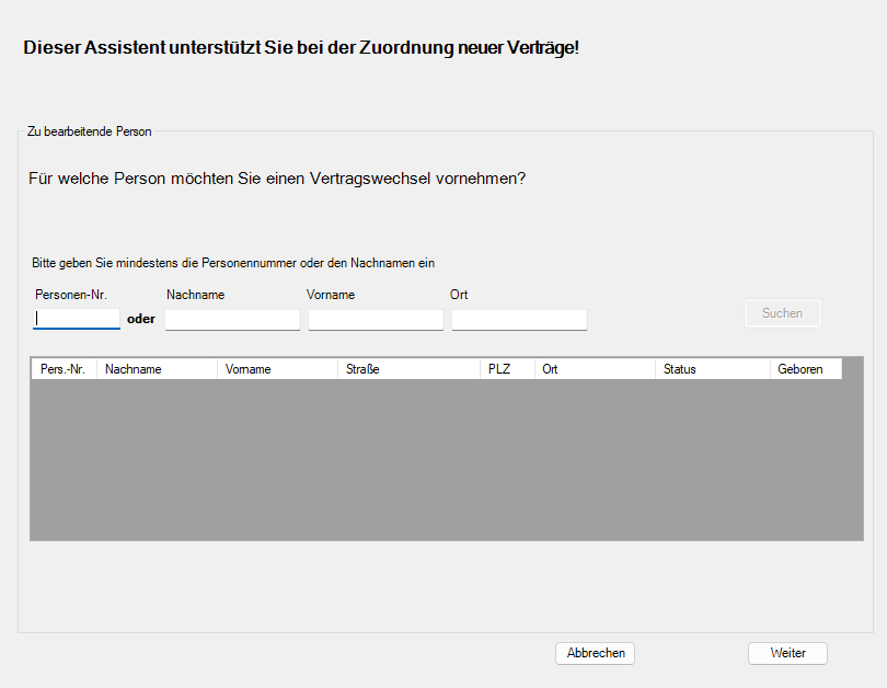 TIM Interessenten-Verwaltung