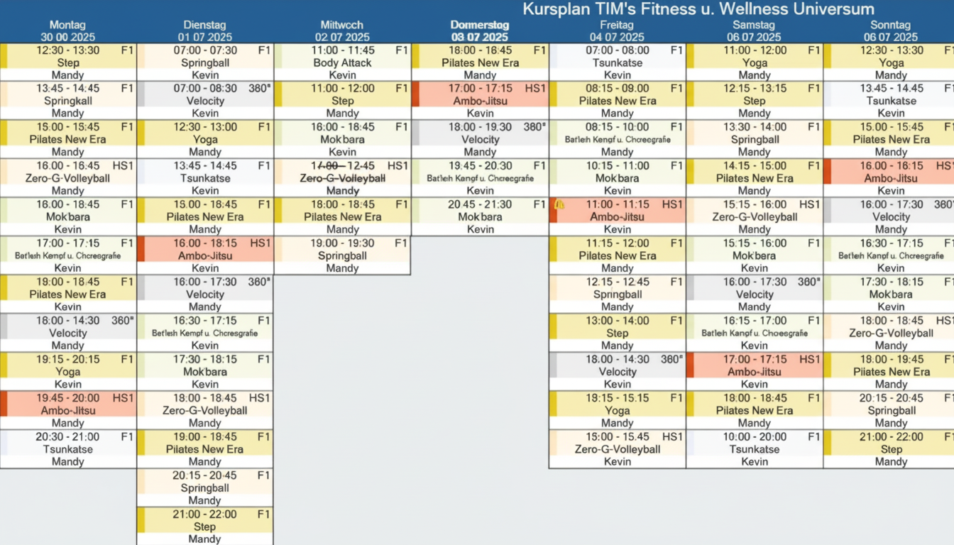 TIM Kursplaner